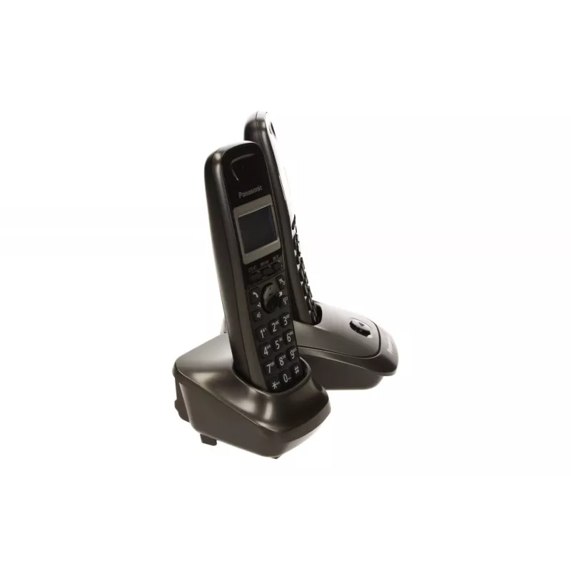 Panasonic KX-TG2512 telefone DECT cinzento com identificação de chamadas