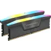 CORSAIR VENGEANCE RGB 32GB 2x16GB DDR5 6000MT/s DIMM Unbuffered 36-44-44-96 Std PMIC AMD EXPO dissipador cinzento PCB preto 1.4V