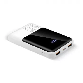 Powerbank everActive EB-10Q 10.000 mAh, 2× saídas USB, 22,5W QC4.0