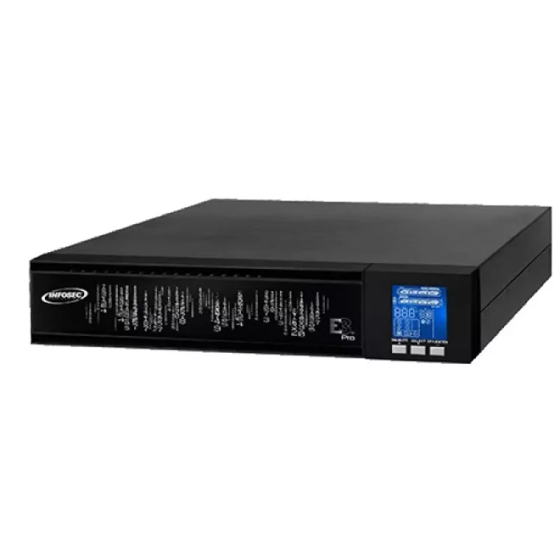 Fonte de alimentação ininterrupta UPS Infosec E3 Pro 2000 RT 2 kVA 1800 W 4 tomadas AC
