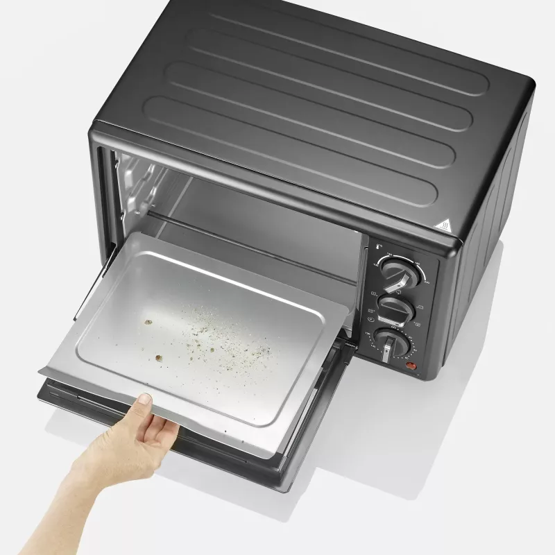 Forno elétrico de mesa SEVERIN TO 2079 — capacidade de 20 L, 1600 W, preto