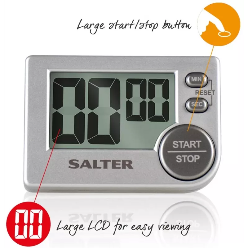 Balança de casa de banho Salter 397SVXR cinzento