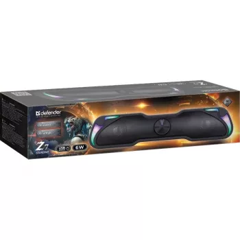 Barra de som Bluetooth DEFENDER Z7 6W LED USB
