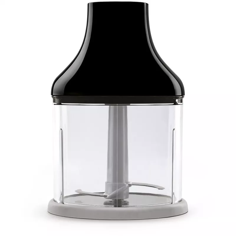 Misturadora de mão Smeg HBF03BLEU — 700 W batedeira manual, copo de 1,4 L, lâmina de aço inoxidável, preto