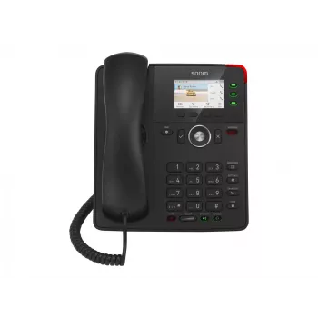 Telefone de secretária Snom D717 telefone IP preto 3 linhas TFT