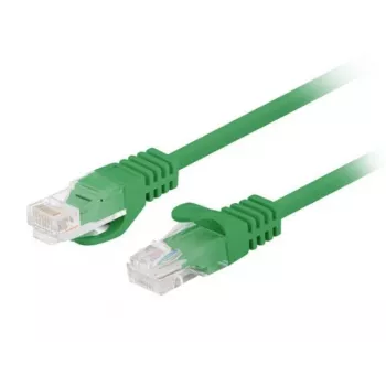 Patchcord Cat.5E UTP 1.5M verde FLUKE BESTANDEN LANBERG 10ER-PACK