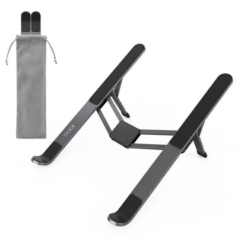 Suporte ajustável para portátil SODI 315 cinzento