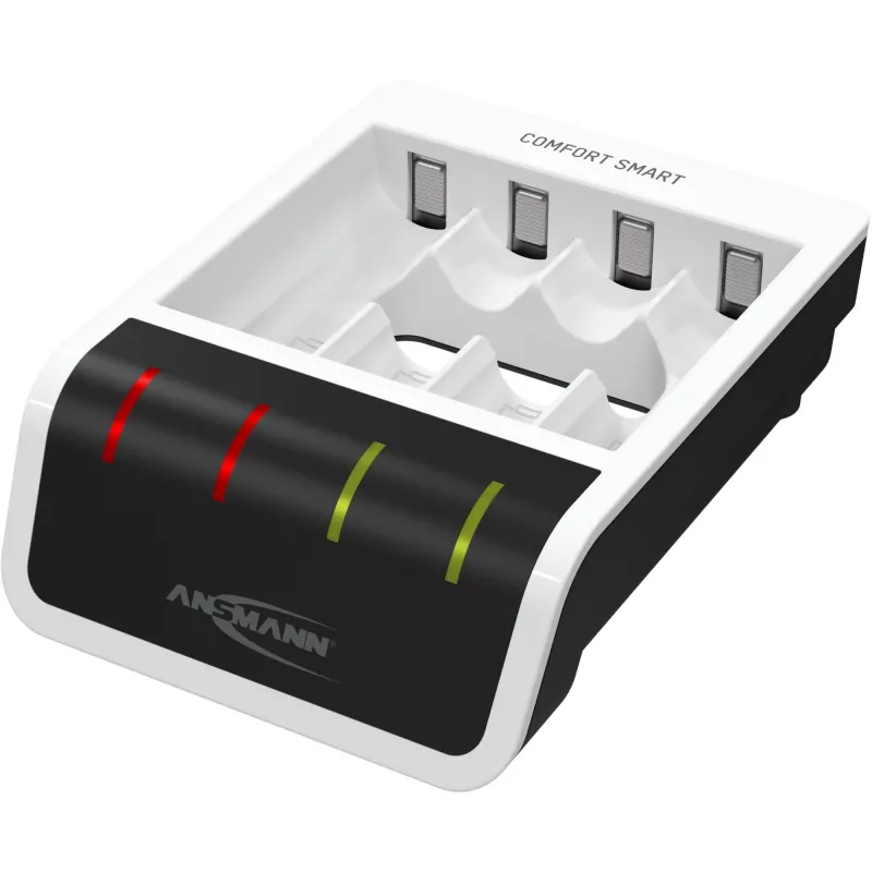 Carregador de pilhas Ansmann Comfort Smart doméstico USB
