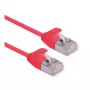 ROLINE GREEN Cabo de rede U/FTP Cat.6A (Classe EA), LSOH, fino, vermelho, 0,15 m