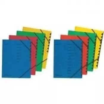 Índice de separadores Herlitz 10843332 verde A4