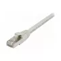 Synergy21 Cabo de rede RJ45, CAT8.1 2000Mhz, 0,25m, Cinzento, S-STP(S/FTP), TPE/LSZH(SuperFlex), AWG26,