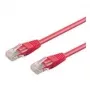 Goobay CAT 5e Cabo patch U/UTP, 1,5 m, magenta (95559)