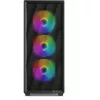 Caixa de computador Sharkoon VK4 Rainbow ATX preta