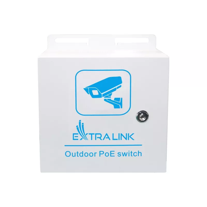 Switch não gerido Extralink Atlas 8x RJ45 1000Mbps PoE 120W