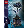 Conjunto de construção LEGO Wednesday 76784 flor dália negra — modelo decorativo, 358 peças, 9+ anos