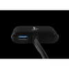 Adaptador de rede USB 3.0 ALLNET ALL-NC-2G-102-USB-A com 2x Gigabit Ethernet e 1x hub USB