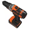Ferramenta multifunções oscilante Black & Decker MT218K-QW preto, laranja 8500 OPM