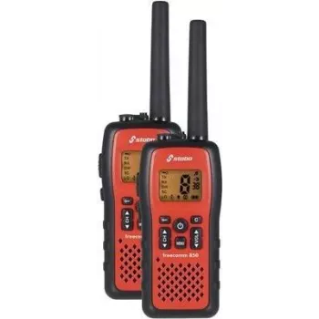 Rádio PMR portátil Stabo Freecomm 850 (modelo 20850) – utilização exterior, pack de 2