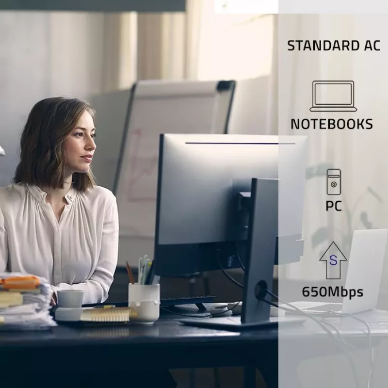 Adaptador mini USB sem fios ultra-rápido