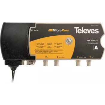 Amplificador BK Televes KVE3035RK85 30/35dB c/RK 5-85MHz 28dB 1 (KVE3035RK85)