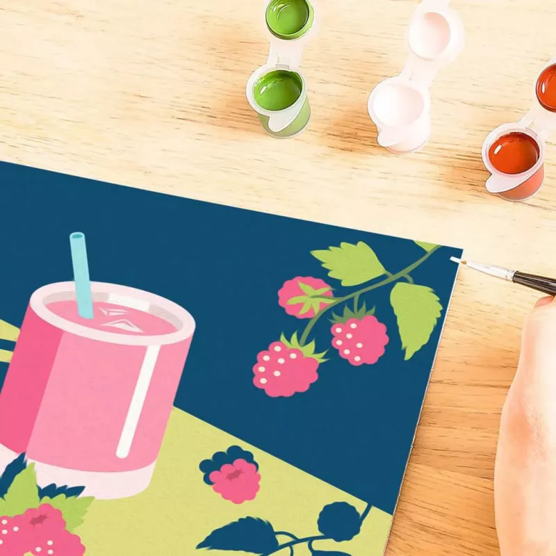 Ravensburger CreArt conjunto de pintura — Mocktail Raspberry (25562) conjunto criativo