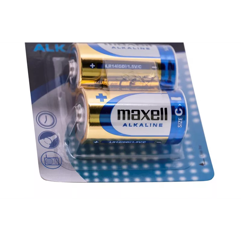 Maxell LR14 (C) pilha alcalina, 2 un.