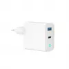 Carregador Gembird TA-UC-PDQC65L-W-01 para dispositivos móveis universal branco AC carregamento rápido interior