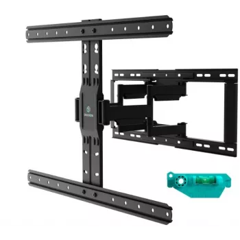 Suporte de chão para TV ONKRON SM6-B para ecrãs de 32 a 90 polegadas, capacidade de carga 50 kg, VESA 200x200–600x400, inclinação -10–5°, rotação 40°