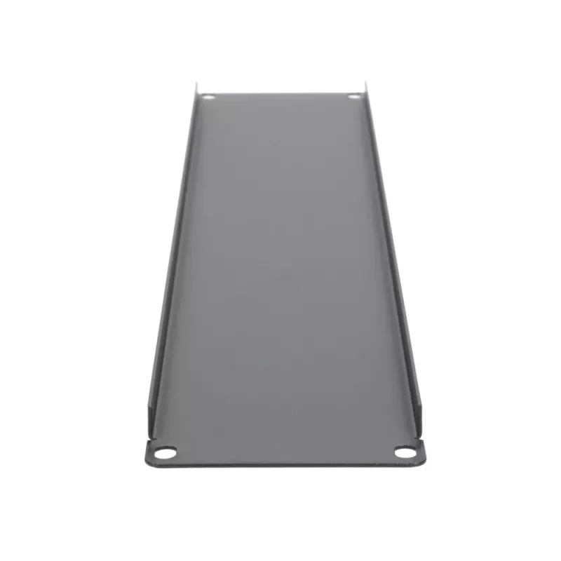 Painel cego para rack Extralink Front Blank Panel 2U 19 polegadas preto, caixa em aço