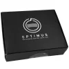 Conjunto de conexão para tubo rígido OPTIMUS OP-FIT-HARD-12MM-NICKEL-6PACK — 12 mm, 6 peças com ferramenta de montagem, níquel escovado