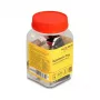 Conector modular RJ50 DeLOCK Cat.5e 25 unid. conjunto ficha preto prateado