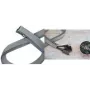 Manga de cabos LogiLink KAB0091 com fecho de correr, poliéster, Ø 50 mm, branco, 5 m