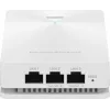 Grandstream GWN7661E ponto de acesso Wi-Fi 6 de parede embutido, AX3000, banda dupla 2,4/5 GHz, 3 Gbps, MU-MIMO, PoE/PoE+, portas Gigabit, 256 clientes