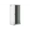 Armário rack Lanberg WF01-6427-10S 27U montagem na parede rack branco