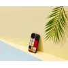 Capa para telemóvel Man and Wood para iPhone 12 mini — parte traseira em madeira, moldura preta