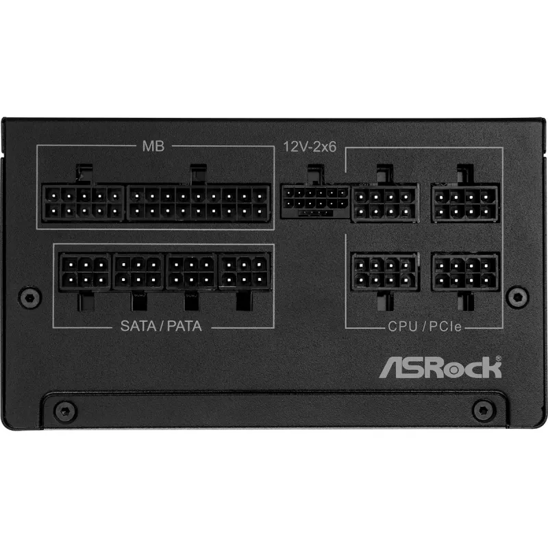 Fonte de alimentação ASRock STEEL LEGEND 750W 80 Plus Gold