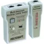 Testador de cabos Voltcraft CT-2, testador de cabos para BNC, RJ-11 e RJ-45 (TCT-141)