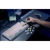 Teclado mecânico gaming hot-swappable Razer | BlackWidow V4 75% | Teclado gaming | Com fios | US | Phantom White Edition | USB Type-C | Razer Mechani