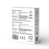 Adaptador de áudio USB Type 3.1 C (M) – Jack 3,5mm (F) branco SAVIO AK-51