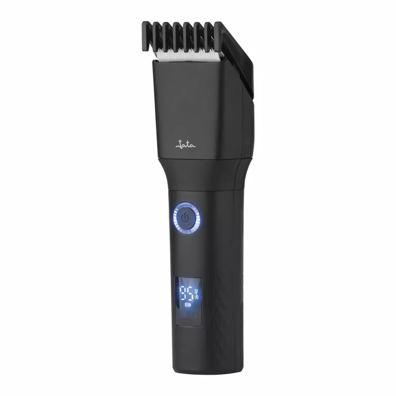 Aparador de pelos JATA JBCP3700 preto indicador LED 100 min de autonomia