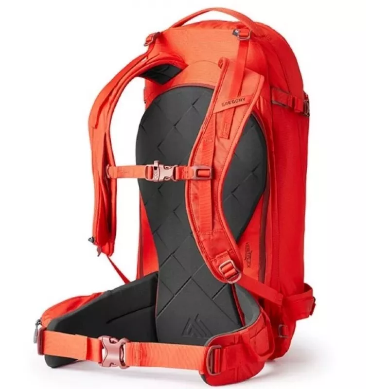 Mochila de caminhada Gregory Targhee M/L 32 L vermelho