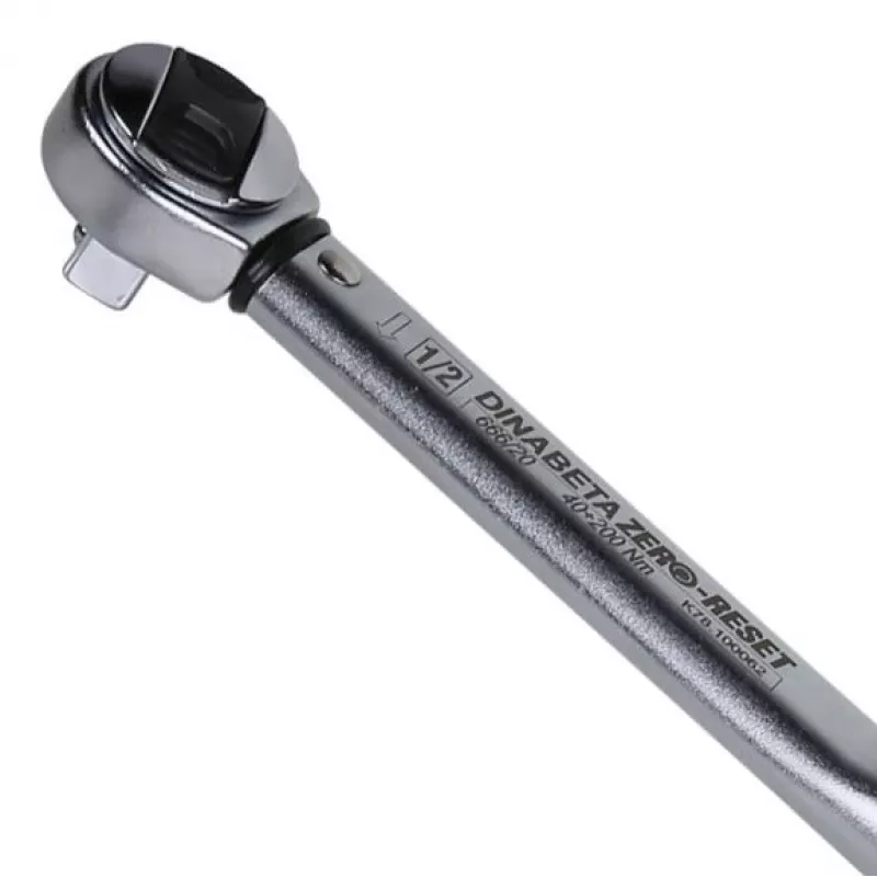 Chave dinamométrica Beta BE666/20 encaixe 1/2 polegadas 40–200 Nm, comprimento 47 cm