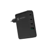 Carregador NATEC NUC-2234 para dispositivos móveis portátil, smartphone preto CA carregamento rápido interior