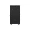 Armário rack 19 27U 600x800 preto, porta perfurada LCD (embalagem plana)