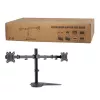 Suporte para monitor LOGILINK BP0099 para 2 ecrãs, até 81,3 cm (32 polegadas), VESA 75x75–100x100, máx. 8 kg, preto