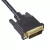 Cabo HDMI para DVI-D Akyga AK-AV-11 (24+1), 1,8 m, preto
