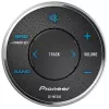 Pioneer CD-ME300 - áudio - com fios - botões - IPX7 - preto - prateado