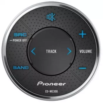 Pioneer CD-ME300 - áudio - com fios - botões - IPX7 - preto - prateado