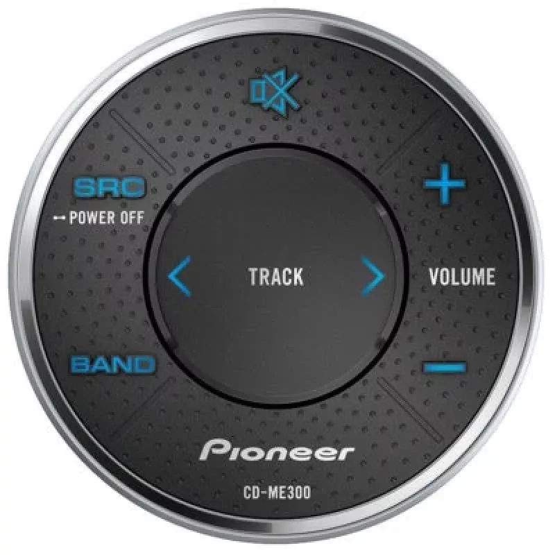 Pioneer CD-ME300 - áudio - com fios - botões - IPX7 - preto - prateado