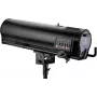 EUROLITE LED SL-1000 MFZ DMX Projetor com flightcase — Cabeça móvel LED, controlo DMX, zoom motorizado
